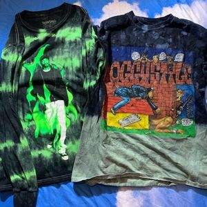 Snoop Dogg 2 shirts